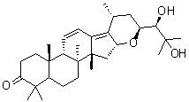 24-去乙酰基泽泻醇 O分子结构 (CAS 1067510-31-9)