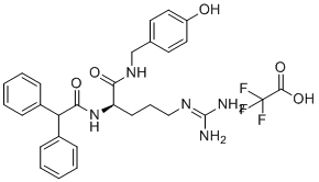 BIBP 3226三氟乙酸盐分子结构 (CAS 1068148-47-9)