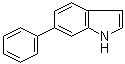 structure of CAS# 106851-31-4, 6-苯基-1H-吲哚