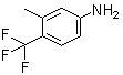 structure of CAS# 106877-31-0, 3-甲基-4-三氟甲基苯胺