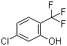 structure of CAS# 106877-35-4, 2-三氟甲基-5-氯苯酚