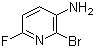 2-溴-6-氟-3-吡啶胺分子结构 (CAS 1068976-51-1)