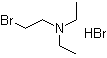 structure of CAS# 1069-72-3, N-(2-溴乙基)二乙胺氢溴酸盐