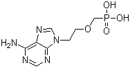 structure of CAS# 106941-25-7, Adefovir