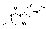 CAS # 106966-55-6, 6-Amino-3-(2-deoxy-beta-D-erythro-pentofuranosyl)-1,3,5-triazine-2,4(1H,3H)-dione