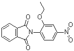 structure of CAS# 106981-60-6, 3-Ethyloxy-4-(phthalimidyl)-1-nitrobenzene