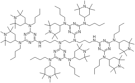 光稳定剂 119分子结构 (CAS 106990-43-6)