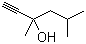 structure of CAS# 107-54-0, 3,5-Dimethyl-1-hexyn-3-ol