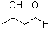 3-羟基丁醛分子结构 (CAS 107-89-1)