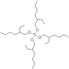 structure of CAS# 1070-10-6, Titanium ethylhexoxide