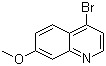 structure of CAS# 1070879-27-4, 4-Bromo-7-methoxyquinoline