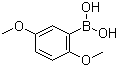 2,5-二甲氧基苯硼酸分子结构 (CAS 107099-99-0)