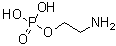 structure of CAS# 1071-23-4, Ethanolamine O-phosphate