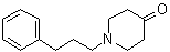 CAS # 107100-64-1, N-(3-Phenylpropyl)-4-piperidone