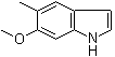 structure of CAS# 1071973-95-9, 6-甲氧基-5-甲基吲哚