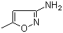 3-氨基-5-甲基异噁唑分子结构 (CAS 1072-67-9)