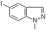 5-碘-1-甲基-1H-吲唑分子结构 (CAS 1072433-59-0)