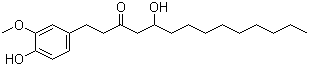 5-羟基-1-(4-羟基-3-甲氧基苯基)-3-十四酮分子结构 (CAS 107257-18-1)