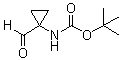 structure of CAS# 107259-06-3, 1-(tert-Butoxycarbonylamino)cyclopropanecarboxaldehyde