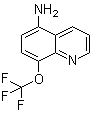 8-(三氟甲氧基)-5-喹啉胺分子结构 (CAS 1072944-53-6)