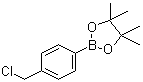 4-氯甲基苯硼酸频哪醇酯分子结构 (CAS 1072945-04-0)