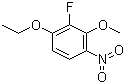structure of CAS# 1072945-58-4, 1-乙氧基-2-氟-3-甲氧基-4-硝基苯