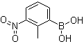 structure of CAS# 1072945-60-8, (2-甲基-3-硝基苯基)硼酸