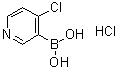 CAS # 1072945-69-7, (4-Chloro-3-pyridinyl)boronic acid hydrochloride (1:1)