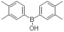 二(3,4-二甲基苯基)硼酸分子结构 (CAS 1072946-23-6)
