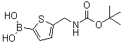 CAS # 1072951-39-3, [5-[(tert-Butoxycarbonylamino)methyl]thien-2-yl]boronic acid, [5-[(tert-Butoxycarbonylamino)methyl]thiophen-2-yl]boronic acid