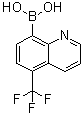 CAS # 1072951-55-3, [5-(Trifluoromethyl)-8-quinolinyl]boronic acid