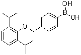 CAS 登录号：1072951-63-3, [4-[[2,6-二(异丙基)苯氧基]甲基]苯基]硼酸