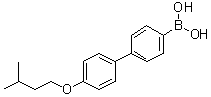 structure of CAS# 1072951-81-5, [4'-(3-甲基丁氧基)[1,1'-联苯]-4-基]硼酸