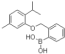 [2-[[5-Methyl-2-(1-methylethyl)phenoxy]methyl]phenyl]boronic acid molecular structure (CAS 1072951-87-1)