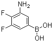 CAS # 1072952-10-3, 3-Amino-4,5-difluorophenylboronic acid