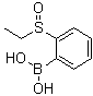 structure of CAS# 1072952-11-4, [2-(乙基亚磺酰)苯基]硼酸