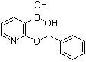 [2-[苄氧基]吡啶-3-基]硼酸分子结构 (CAS 1072952-41-0)