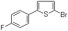 2-溴-5-(4-氟苯基)噻吩分子结构 (CAS 1073313-97-9)