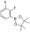 2-(2,3-二氟苯基)-4,4,5,5-四甲基-1,3,2-二氧硼杂环戊烷分子结构 (CAS 1073339-17-9)