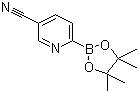 structure of CAS# 1073353-83-9, 5-氰基吡啶-2-硼酸频哪醇酯
