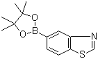 苯并噻唑-5-硼酸频哪醇酯分子结构 (CAS 1073354-91-2)