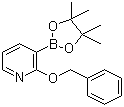2-苄氧基吡啶-3-硼酸频哪醇酯分子结构 (CAS 1073371-81-9)