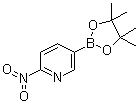 structure of CAS# 1073371-93-3, 2-硝基吡啶-5-硼酸频哪醇酯