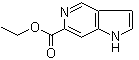 CAS 登录号：107384-68-9, 1H-吡咯并[3,2-c]吡啶-6-羧酸乙酯