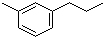 structure of CAS# 1074-43-7, 3-Propyltoluene