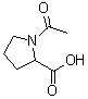structure of CAS# 1074-79-9, N-乙酰基-DL-脯氨酸