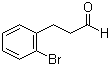 邻溴苯丙醛分子结构 (CAS 107408-16-2)
