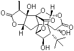 structure of CAS# 107438-79-9, Ginkgolide J