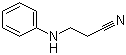 structure of CAS# 1075-76-9, 3-(苯氨基)丙腈