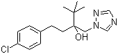 structure of CAS# 107534-96-3, 戊唑醇